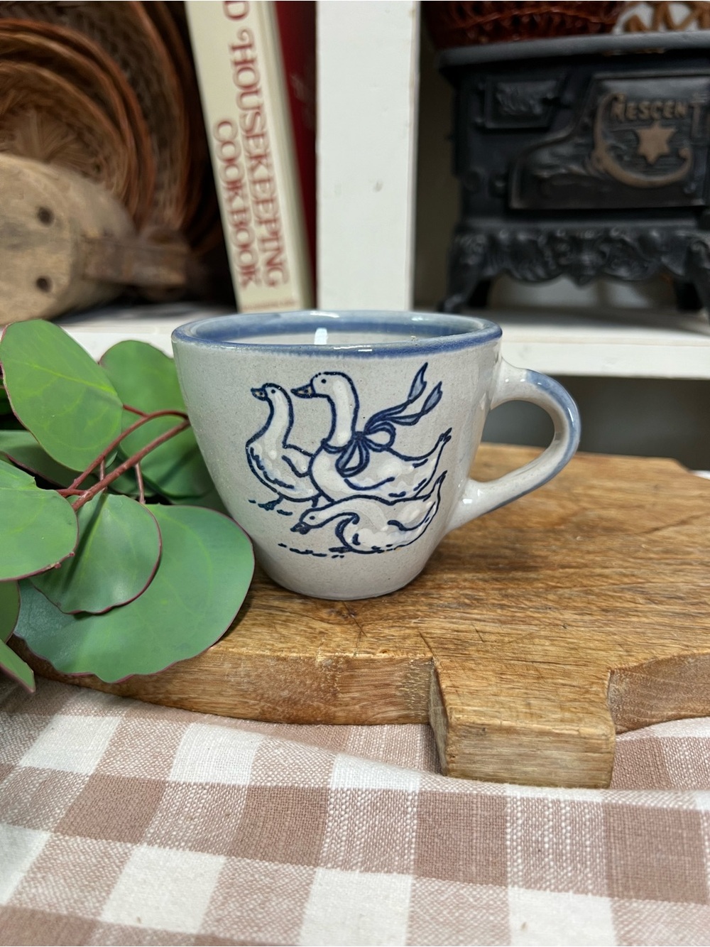 Gaggle geese mug cup Louisville stoneware duck
